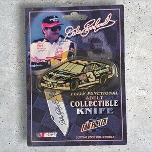 Dale Earnhardt #3 NASCAR 2000 Fan Fueler Collectible Knife NIP Monte Carlo Black